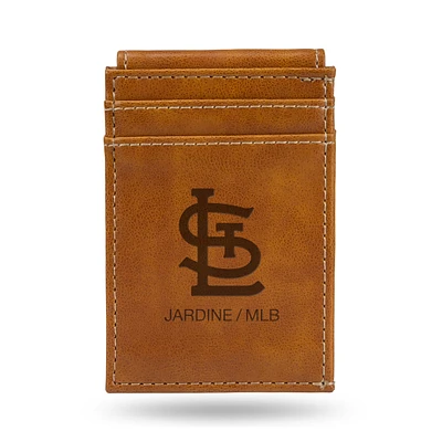 Brown St. Louis Cardinals Front Pocket Wallet