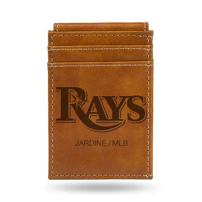 Brown Tampa Bay Rays Front Pocket Wallet