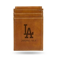 Brown Los Angeles Dodgers Front Pocket Wallet