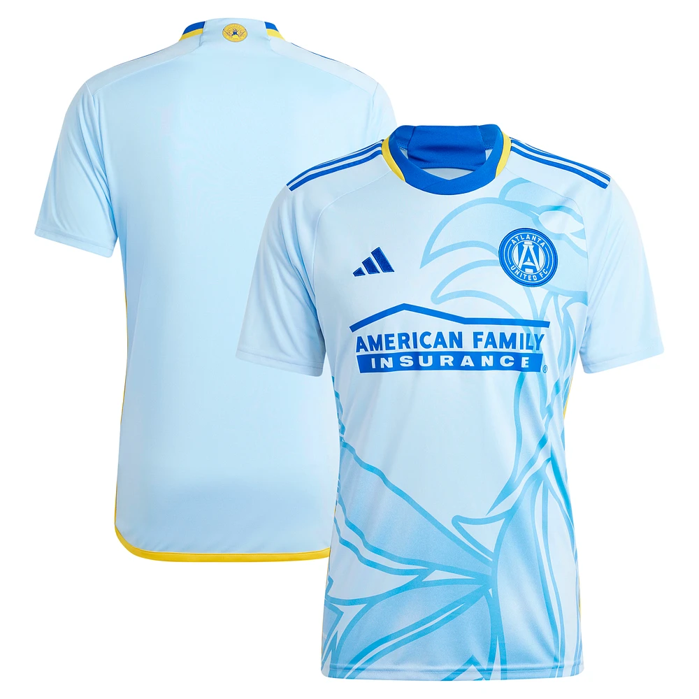 Men's adidas  Light Blue Atlanta United FC 2024 The Resurgens Kit Replica Jersey