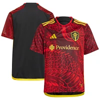 Youth adidas  Red Seattle Sounders FC 2024 The Bruce Lee Kit Replica Jersey