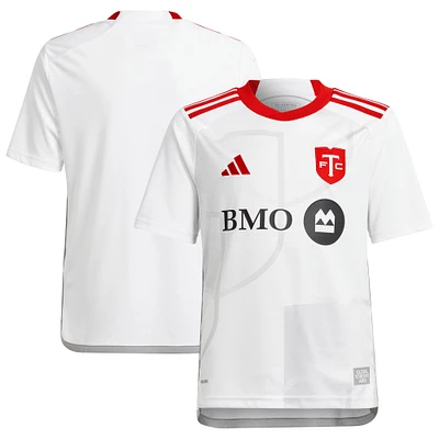 Youth adidas  White Toronto FC 2024 GTA Kit Replica Jersey