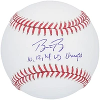 Buster Posey San Francisco Giants Autographed Baseball with "10,12,14 WS Champs" Inscription