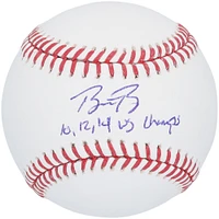 Buster Posey San Francisco Giants Autographed Baseball with "10,12,14 WS Champs" Inscription