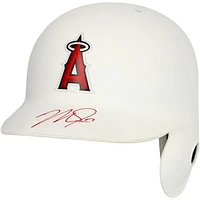Mike Trout Los Angeles Angels Autographed White Batting Helmet