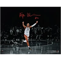 A'ja Wilson Las Vegas Aces Autographed 2023 WNBA Finals Celebration Photo