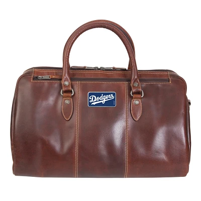 Brown Los Angeles Dodgers Color Logo Plate Niagara Canyon Duffel Bag