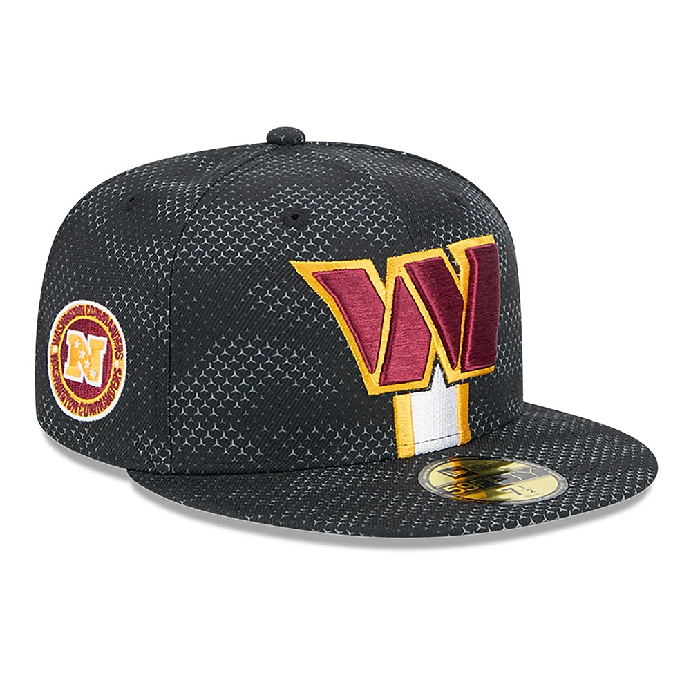 Men's New Era Washington Commanders 2024 Sideline 59FIFTY Fitted Hat