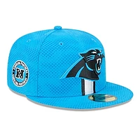 Men's New Era  Blue Carolina Panthers 2024 Sideline 59FIFTY Fitted Hat