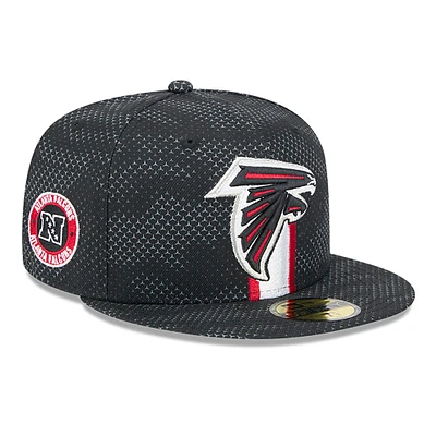 Men's New Era Atlanta Falcons 2024 Sideline 59FIFTY Fitted Hat