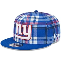 Men's New Era Royal New York Giants 2024 Sideline Statement 9FIFTY Snapback Hat