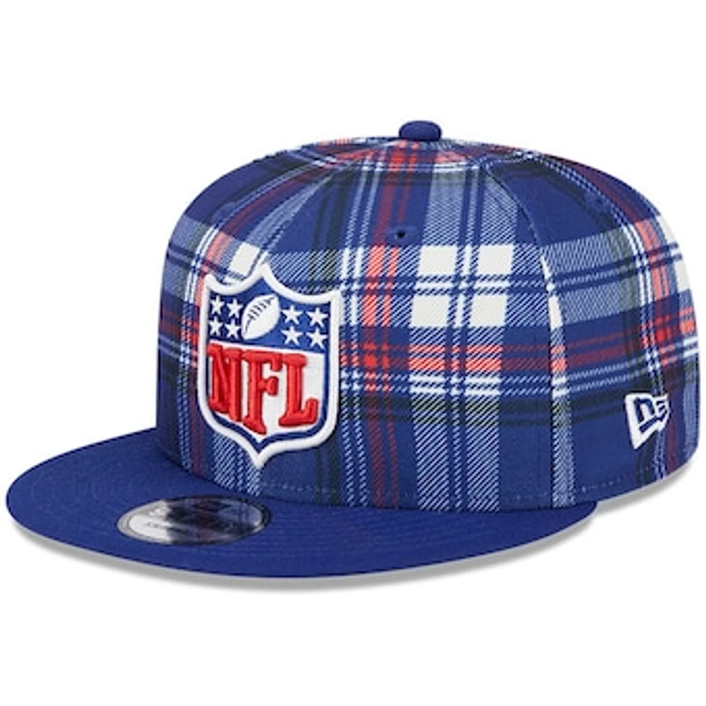 Men's New Era Blue NFL 2024 Sideline Statement 9FIFTY Snapback Hat