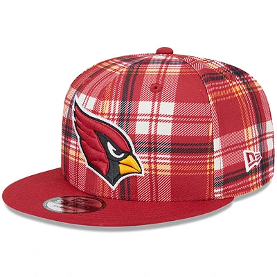 Men's New Era Cardinal Arizona Cardinals 2024 Sideline Statement 9FIFTY Snapback Hat