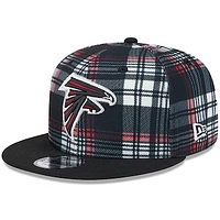 Men's New Era Black Atlanta Falcons 2024 Sideline Statement 9FIFTY Snapback Hat