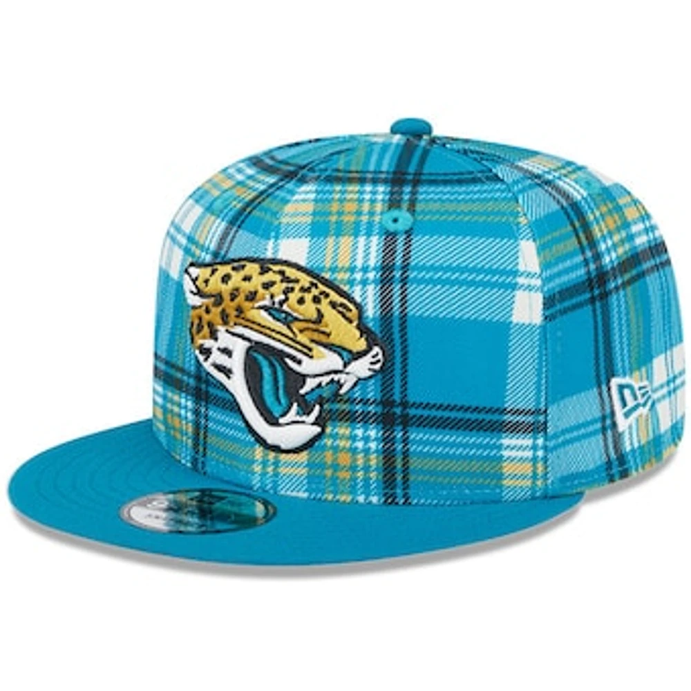 Men's New Era Teal Jacksonville Jaguars 2024 Sideline Statement 9FIFTY Snapback Hat