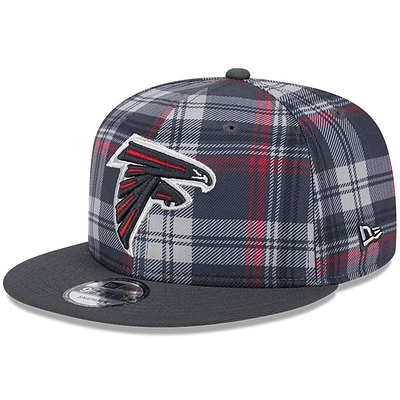 Men's New Era Gray Atlanta Falcons 2024 Sideline Statement 9FIFTY Snapback Hat