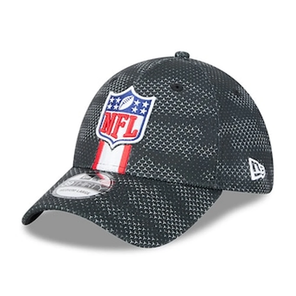 Men's New Era Black NFL 2024 Sideline 39THIRTY Flex Hat