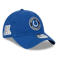 Men's New Era Royal Indianapolis Colts 2024 Sideline 9TWENTY Adjustable Hat