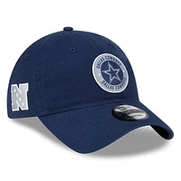 Men's New Era Navy Dallas Cowboys 2024 Sideline 9TWENTY Adjustable Hat