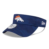 Men's New Era  Navy Denver Broncos 2024 Sideline Visor