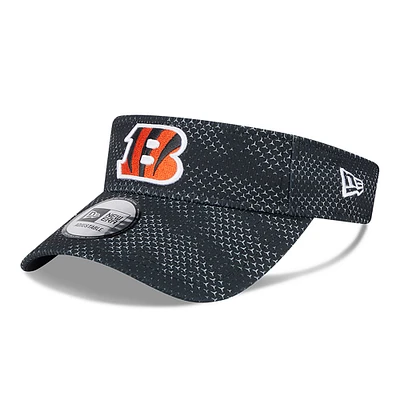 Men's New Era  Black Cincinnati Bengals 2024 Sideline Visor