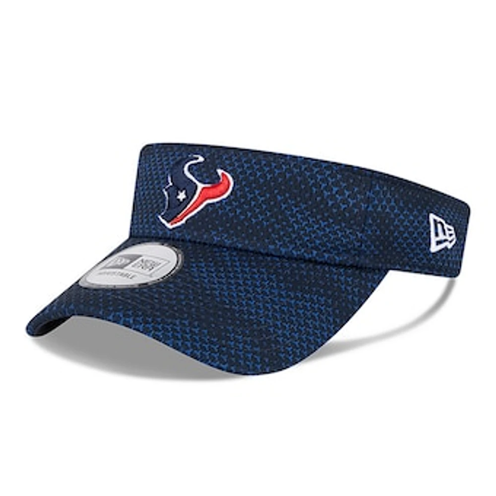 Men's New Era  Navy Houston Texans 2024 Sideline Visor