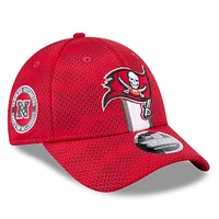 Toddler New Era Red Tampa Bay Buccaneers 2024 NFL Sideline 9FORTY Stretch-Snap Hat