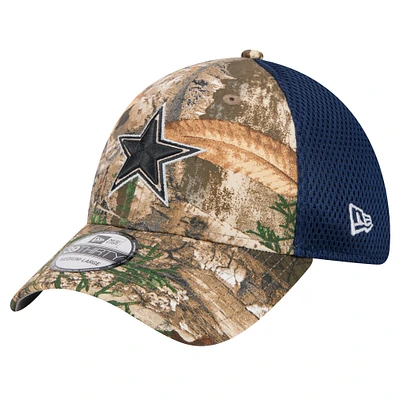 Men's New Era Realtree Camo/Navy Dallas Cowboys Active 39THIRTY Flex Hat