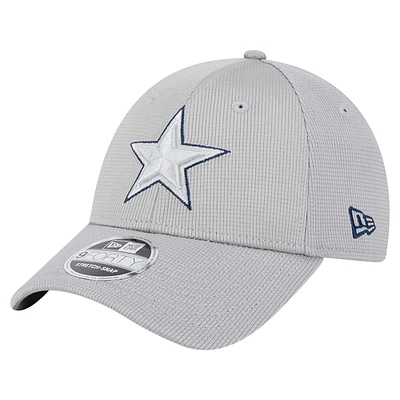 Men's New Era Gray Dallas Cowboys Pivot 9FORTY Adjustable Hat