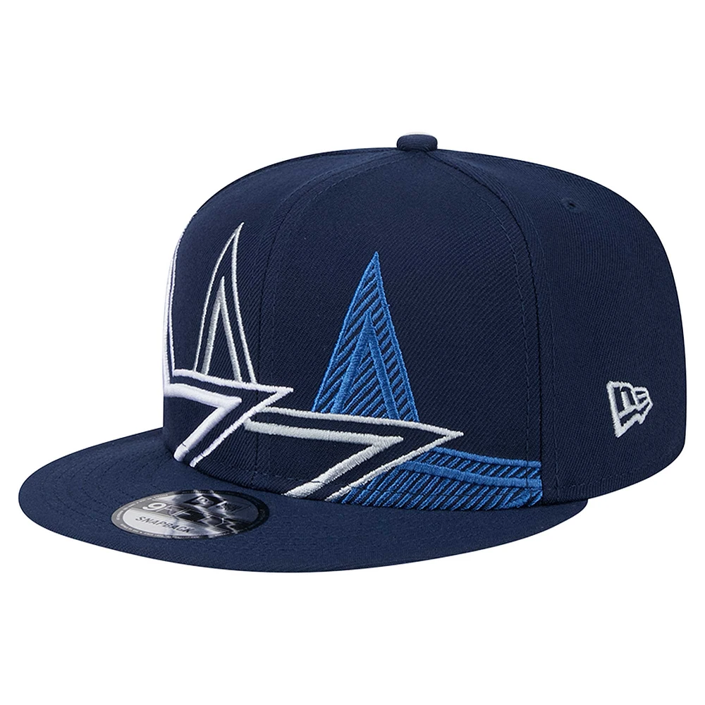 Men's New Era Navy Dallas Cowboys Team Shadow 9FIFTY Snapback Hat