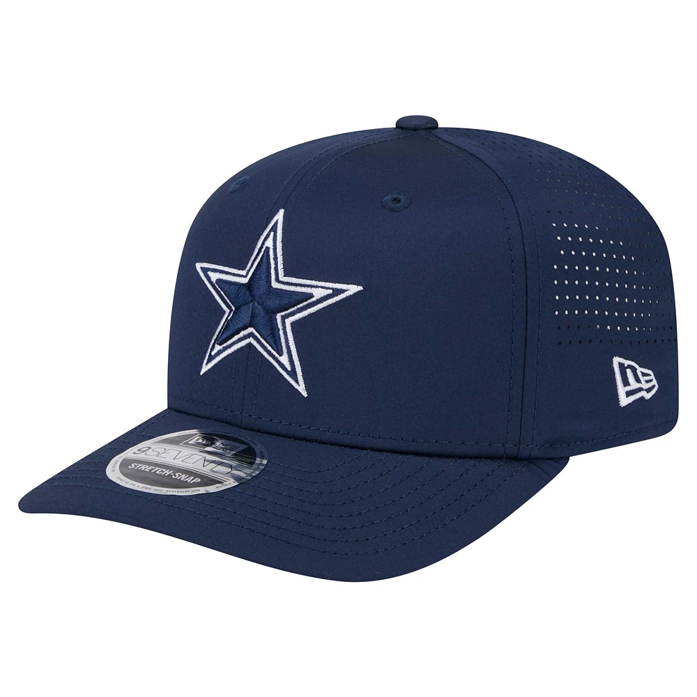 Men's New Era  Navy Dallas Cowboys  Adventure Perform 9SEVENTY Adjustable Hat