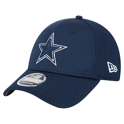 Youth New Era Navy Dallas Cowboys Pivot 9FORTY Stretch-Snap Adjustable Hat