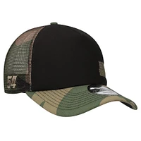 Men's New Era Black/Camo Ty Gibbs Trucker 9FORTY Adjustable Hat