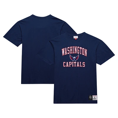 Men's Mitchell & Ness Navy Washington Capitals Legendary Slub T-Shirt