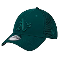 Men's New Era Green Oakland Athletics Team Tone 39THIRTY Flex Hat