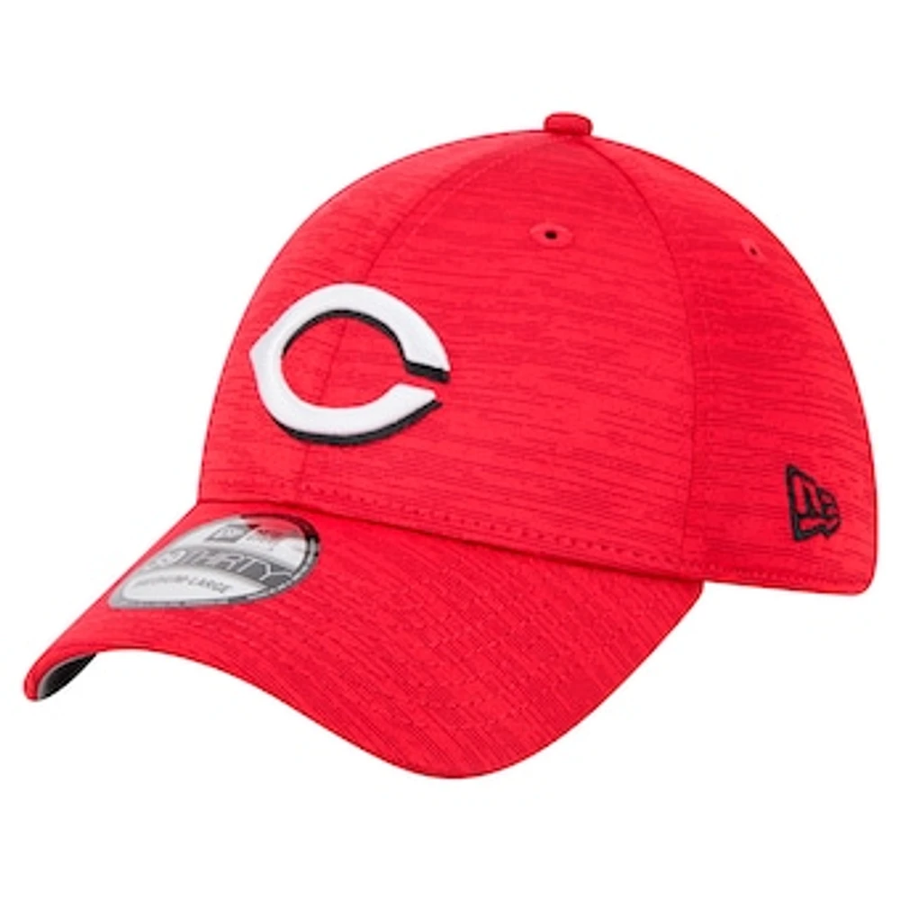 Men's New Era Red Cincinnati Reds Tech 39THIRTY Flex Hat