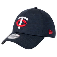 Men's New Era Navy Minnesota Twins Tech 39THIRTY Flex Hat