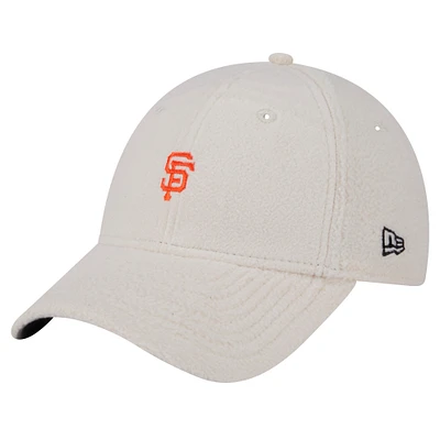 Women's New Era White San Francisco Giants Chrome Cozy 9FORTY Adjustable Hat