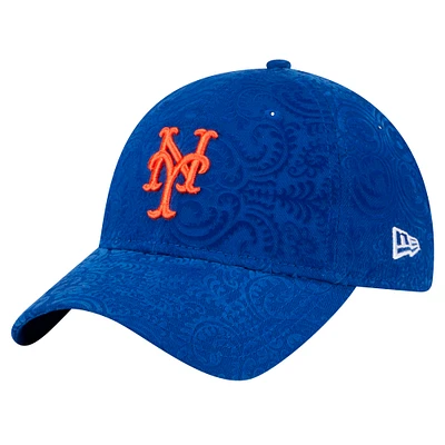 Women's New Era Royal New York Mets Flair 9TWENTY Adjustable Hat