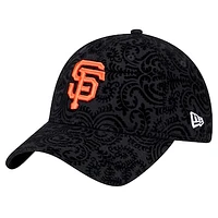 Women's New Era Black San Francisco Giants Flair 9TWENTY Adjustable Hat