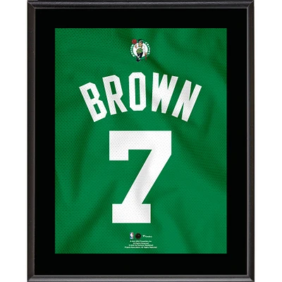Jaylen Brown Boston Celtics 10.5" x 13" Jersey Number Sublimated Player Plaque