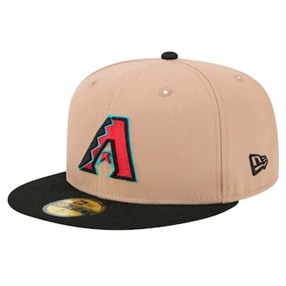 Men's New Era Khaki Arizona Diamondbacks 59FIFTY Fitted Hat