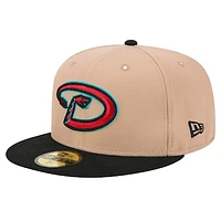 Men's New Era Khaki Arizona Diamondbacks 59FIFTY Fitted Hat