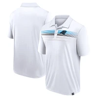 Men's Fanatics White Carolina Panthers Big & Tall Sublimated Polo