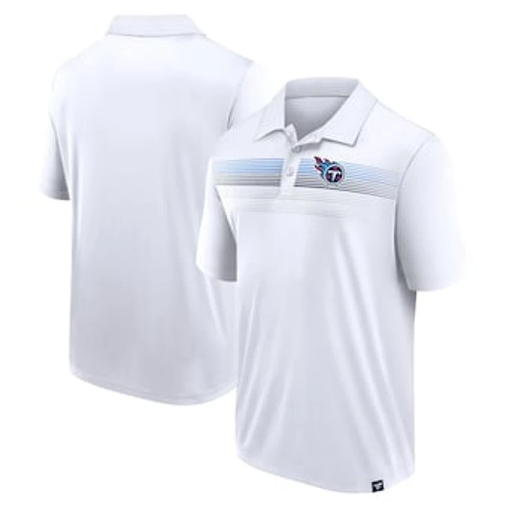 Men's Fanatics White Tennessee Titans Big & Tall Sublimated Polo