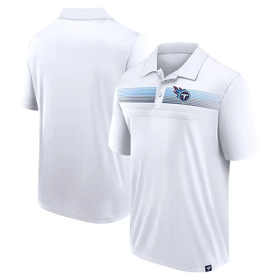 Men's Fanatics White Tennessee Titans Big & Tall Sublimated Polo