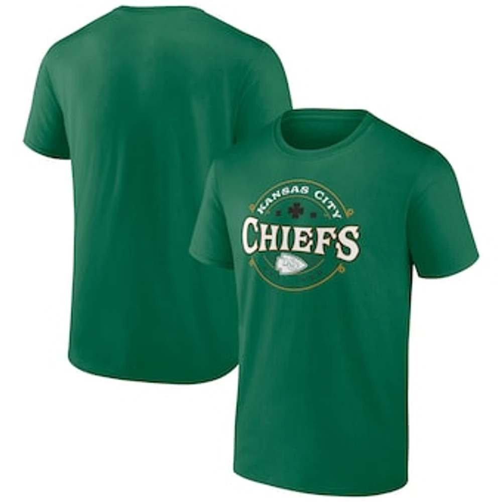 Men's Fanatics Kelly Green Kansas City Chiefs Big & Tall Celtic T-Shirt