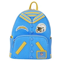 Loungefly Los Angeles Chargers Varsity Mini Backpack