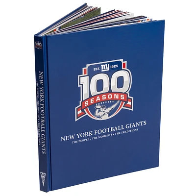 New York Giants 100 Seasons Coffee Table Book