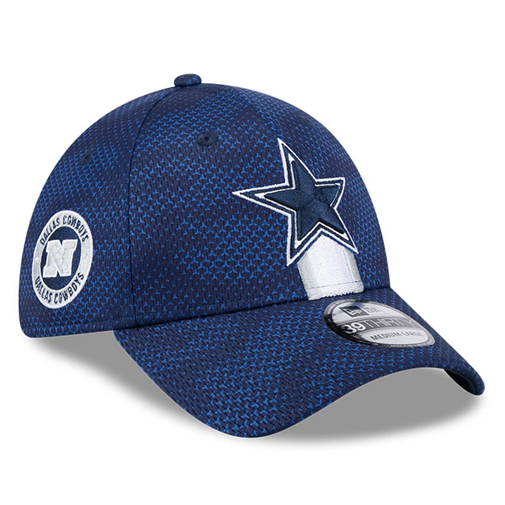 Men's New Era /Navy Dallas Cowboys Sideline 39THIRTY Flex Hat